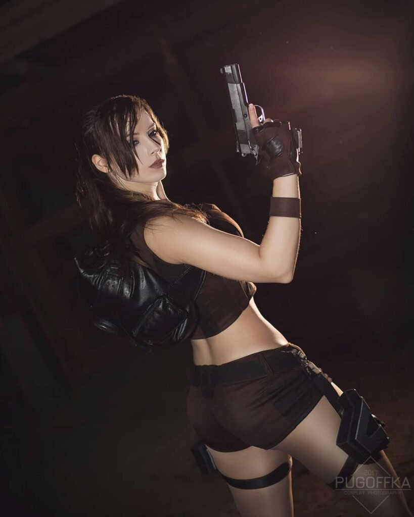 Enji Night Cosplayer - Lara Croft from Tomb Raider