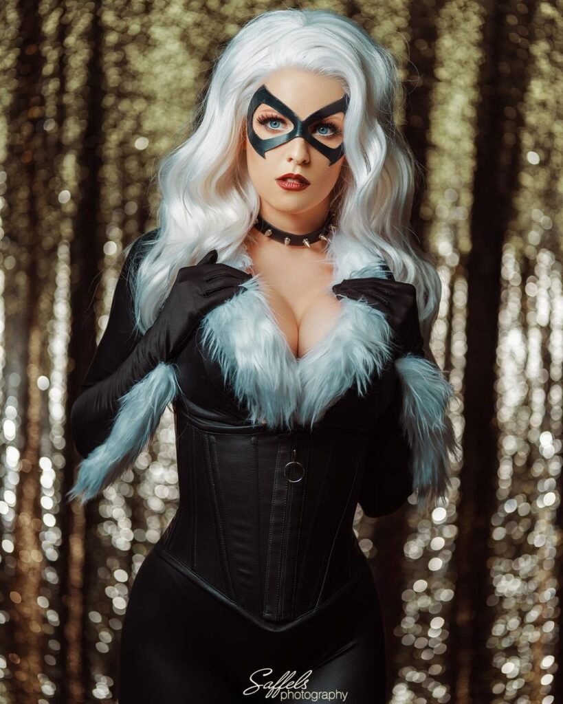 Jessica Chancellor Cosplay Black cat Maidofmight