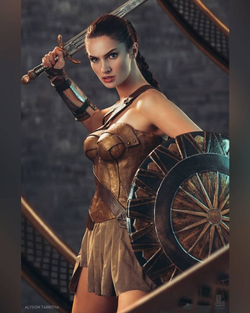 Alyson Tabbitha cosplay Wonder Woman Themyscira