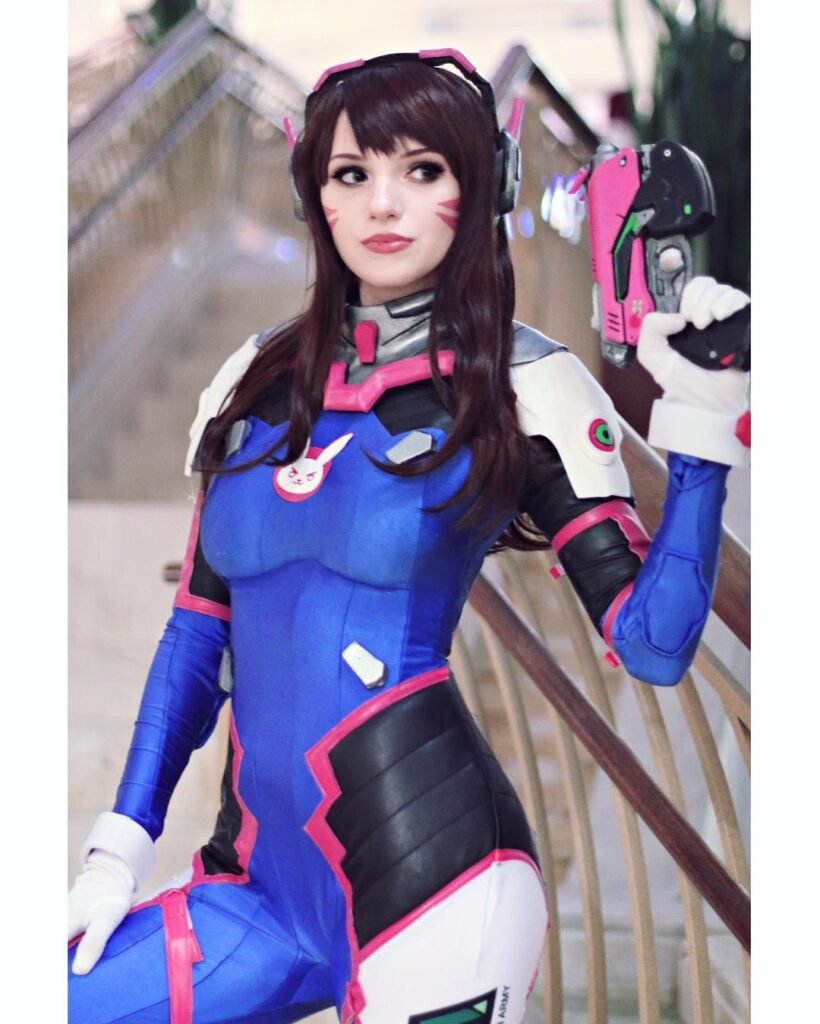 Madison Kate Cosplay Dva from Overwatch