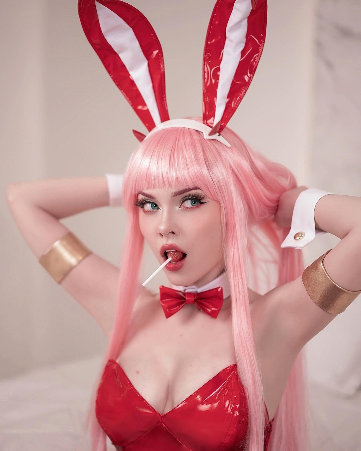 Ilona Bugaeva Cosplay Bunny Zero Two