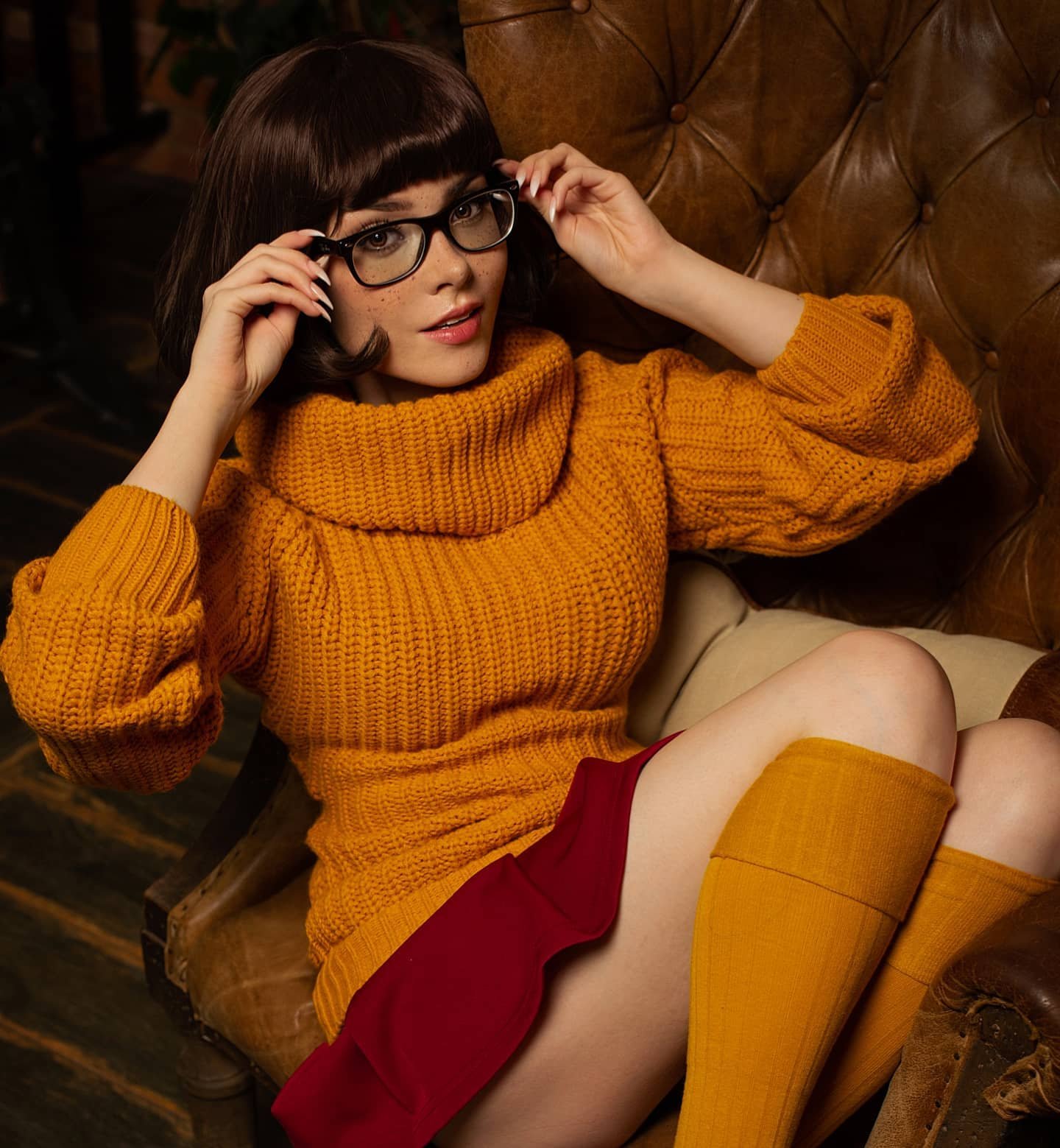 Ilona Bugaeva Cosplay Velma  Scooby Doo